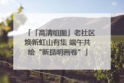 「高清组图」老社区焕新虹山有集 端午共绘“新昆明画卷”