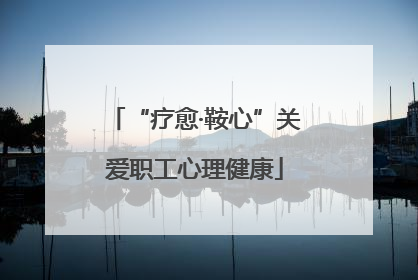 “疗愈·鞍心”关爱职工心理健康