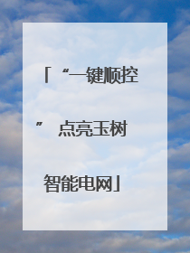 “一键顺控” 点亮玉树智能电网