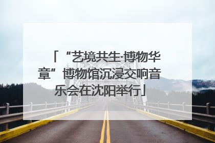 “艺境共生·博物华章”博物馆沉浸交响音乐会在沈阳举行
