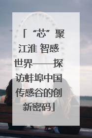 “芯”聚江淮 智感世界——探访蚌埠中国传感谷的创新密码