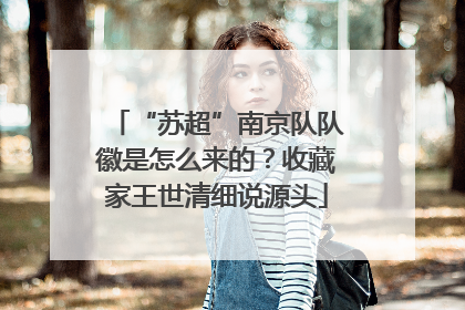 “苏超”南京队队徽是怎么来的？收藏家王世清细说源头