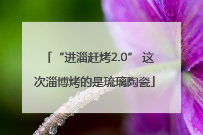“进淄赶烤2.0” 这次淄博烤的是琉璃陶瓷