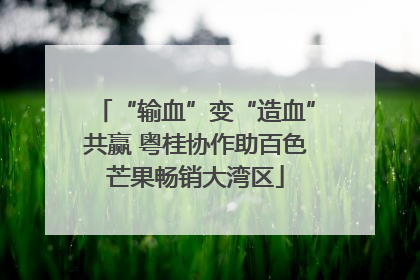 “输血”变“造血”共赢 粤桂协作助百色芒果畅销大湾区