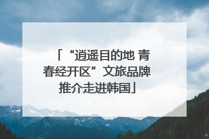“逍遥目的地 青春经开区”文旅品牌推介走进韩国