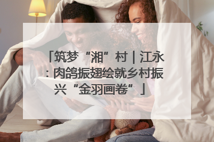 筑梦“湘”村｜江永：肉鸽振翅绘就乡村振兴“金羽画卷”