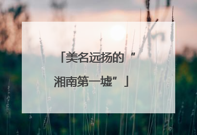 美名远扬的“湘南第一墟”