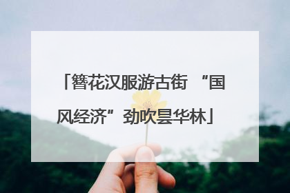 簪花汉服游古街 “国风经济”劲吹昙华林