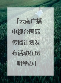 云南广播电视台国际传播计划发布活动在昆明举办