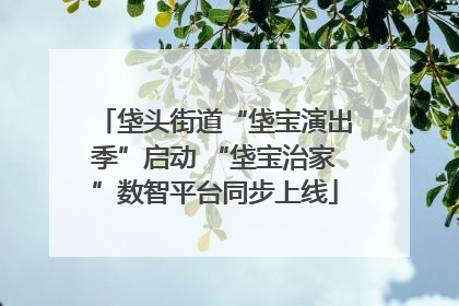 垡头街道“垡宝演出季”启动 “垡宝治家”数智平台同步上线