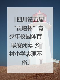 四川第五届“贡嘎杯”青少年校园体育联赛闭幕 乡村小学表现不俗