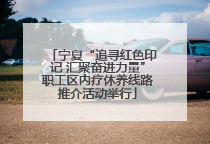 宁夏“追寻红色印记 汇聚奋进力量”职工区内疗休养线路推介活动举行