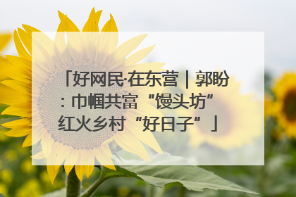 好网民·在东营｜郭盼：巾帼共富“馒头坊” 红火乡村“好日子”