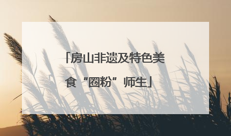 房山非遗及特色美食“圈粉”师生