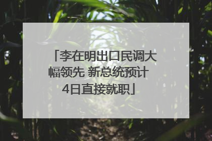 李在明出口民调大幅领先 新总统预计4日直接就职