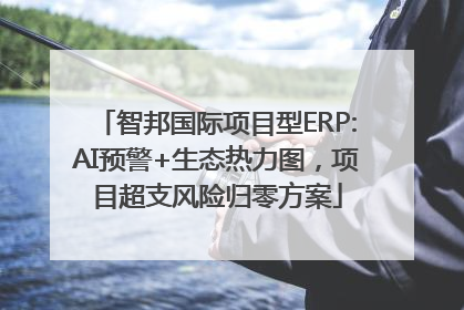 智邦国际项目型ERP:AI预警+生态热力图，项目超支风险归零方案