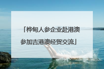 桦甸人参企业赴港澳参加吉港澳经贸交流