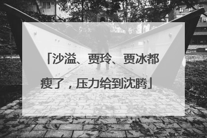 沙溢、贾玲、贾冰都瘦了，压力给到沈腾