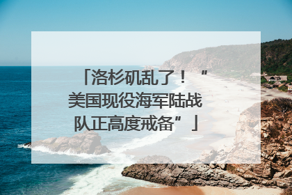 洛杉矶乱了！“美国现役海军陆战队正高度戒备”