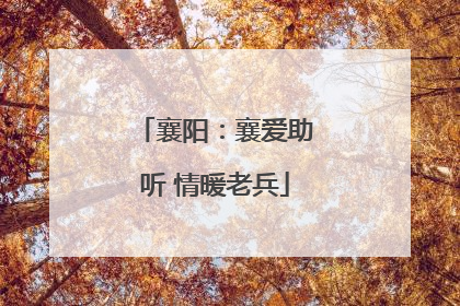 襄阳：襄爱助听 情暖老兵