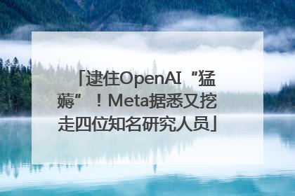 逮住OpenAI“猛薅”！Meta据悉又挖走四位知名研究人员