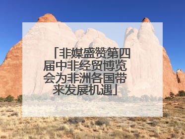 非媒盛赞第四届中非经贸博览会为非洲各国带来发展机遇