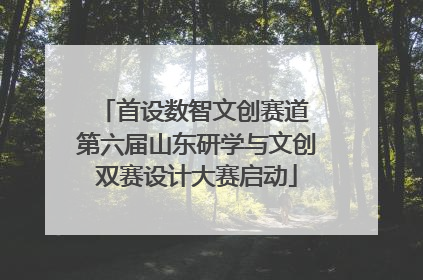 首设数智文创赛道 第六届山东研学与文创双赛设计大赛启动